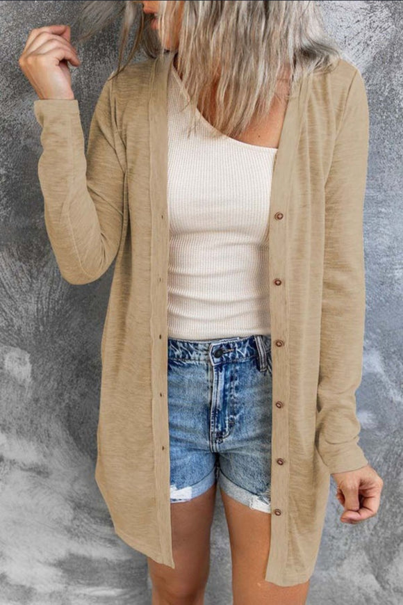 Lightweight button up cardigan