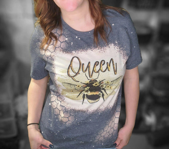 Queen Bee bleached shirt.