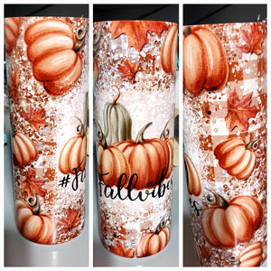 Fall vibes tumbler